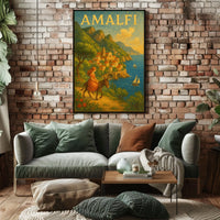 Amalfi A Scenic Journey Poster