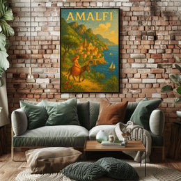 Amalfi A Scenic Journey Poster