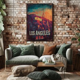 Hollywood Dreams Los Angeles, USA Poster
