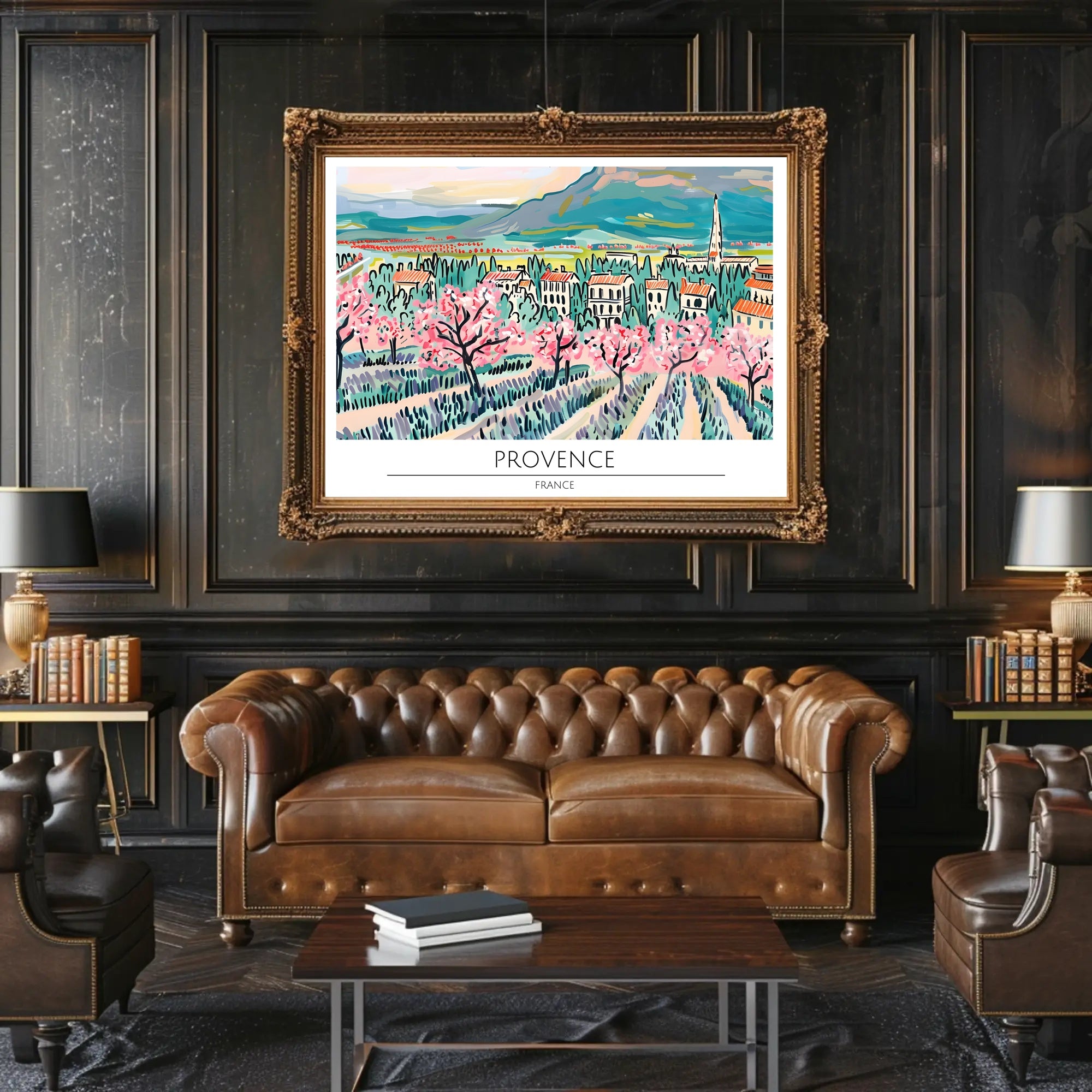 Scenic Provence Poster PosterGoat