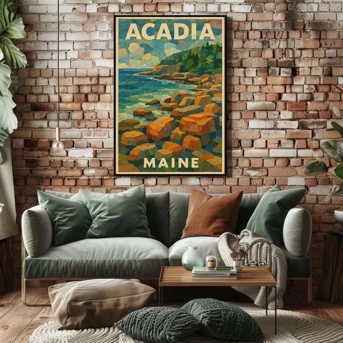 Acadia National Park Maine Poster