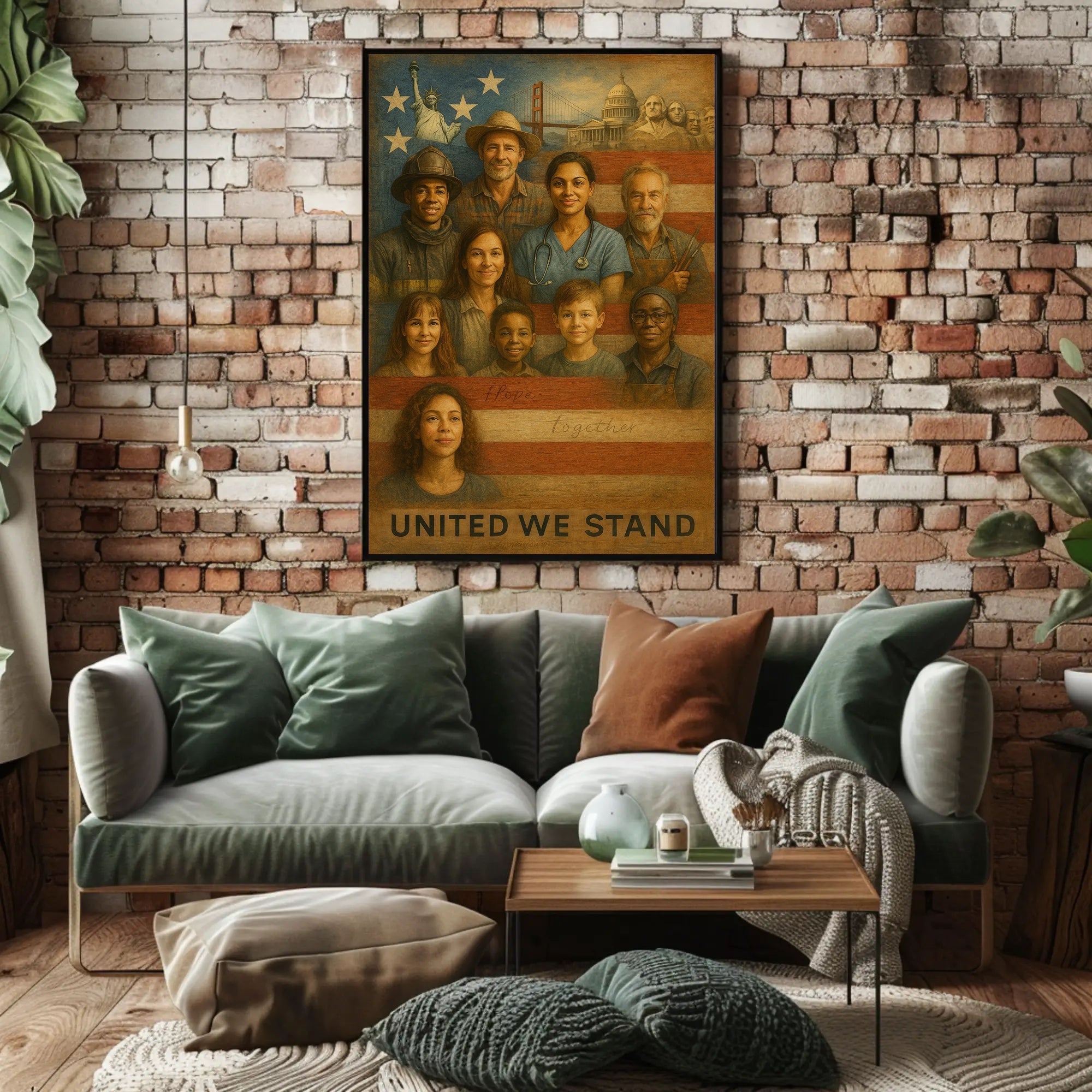 United We Stand Poster PosterGoat