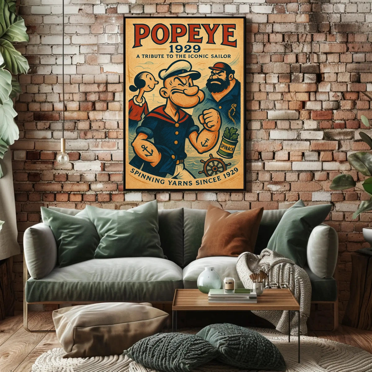 Popeye 1929 Art Poster POP-150