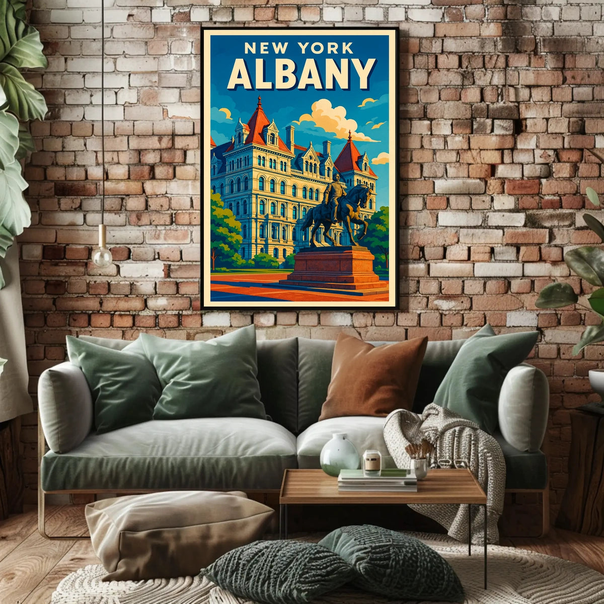 Albany Landmark Poster