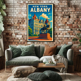 Albany Landmark Poster