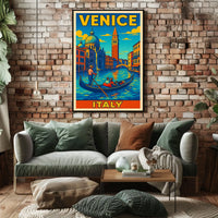 Venice Travel Poster