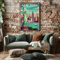 New York City Skyline Poster
