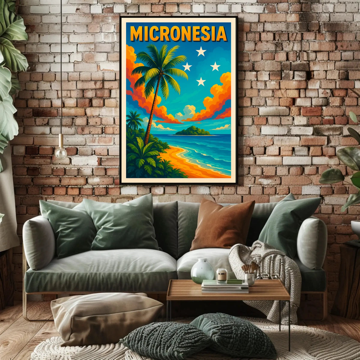 Micronesia Paradise Poster