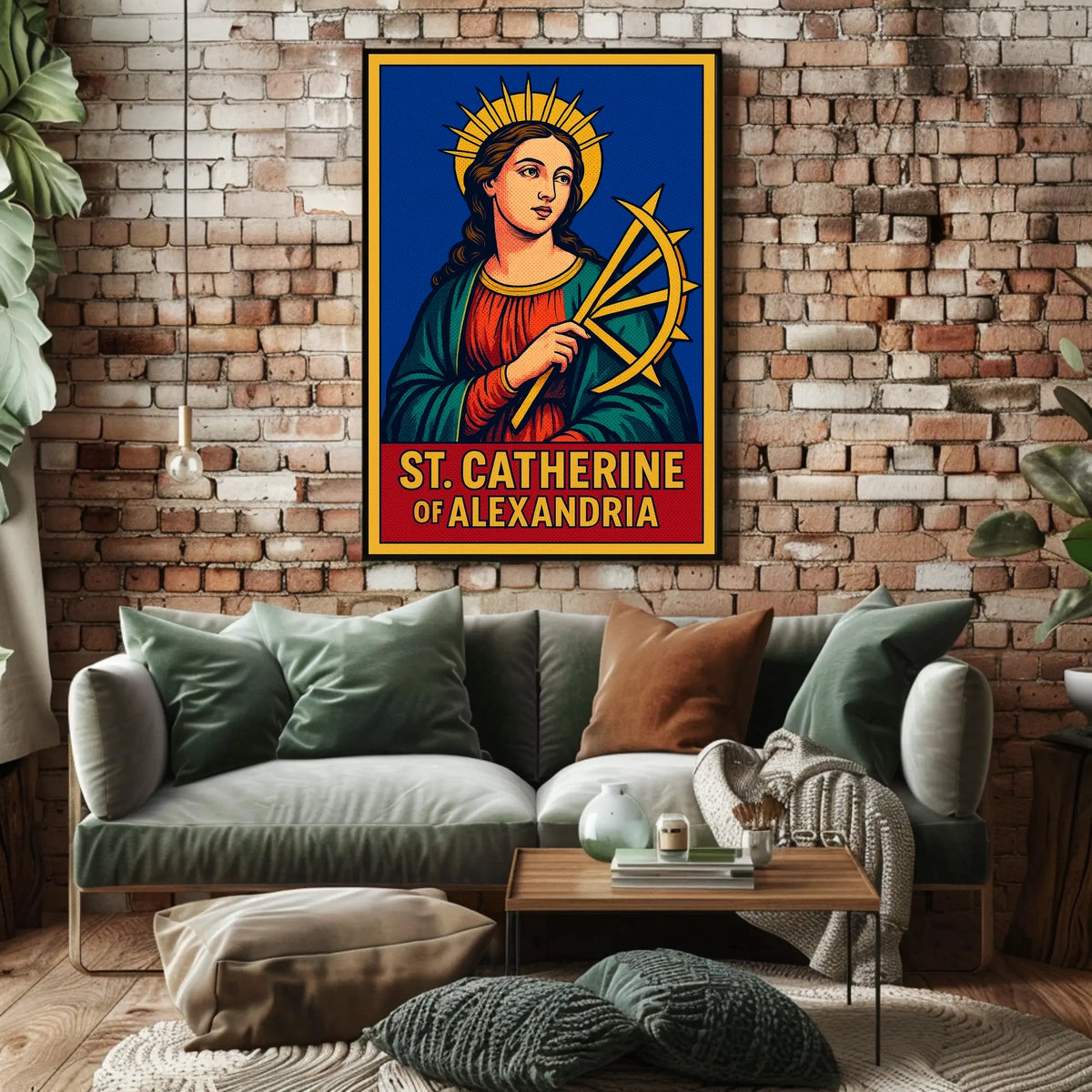 St. Catherine of Alexandria Poster