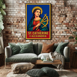 St. Catherine of Alexandria Poster