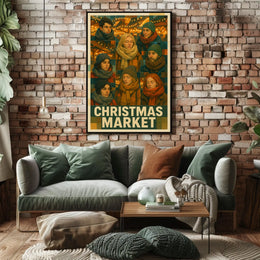 Christmas Market Poster
