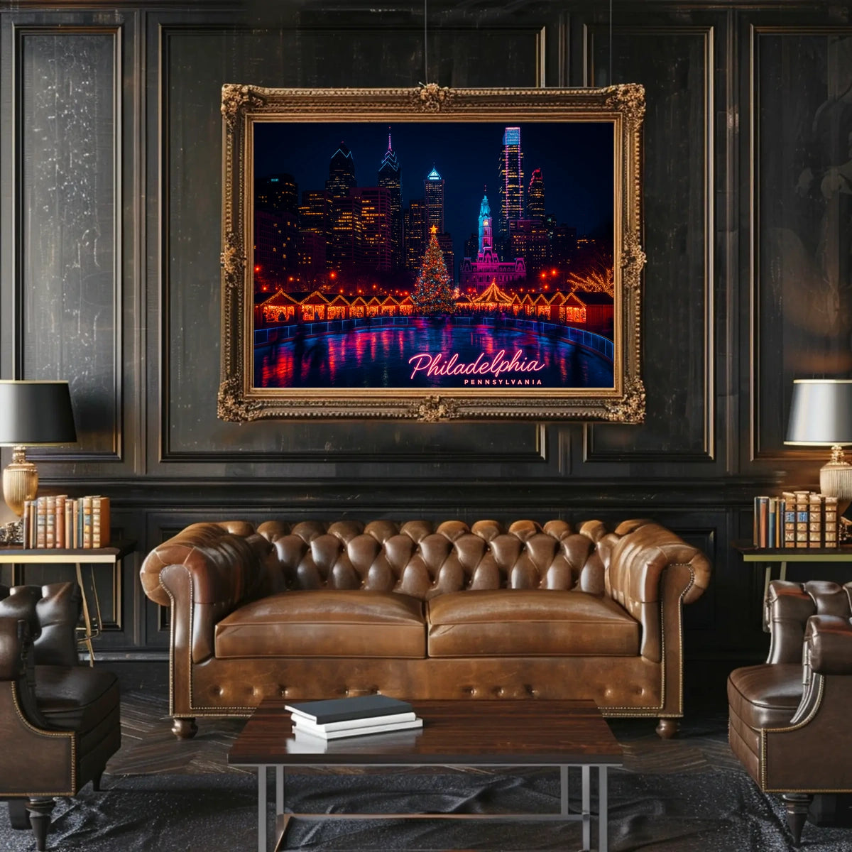 Philadelphia Winter Wonderland Poster