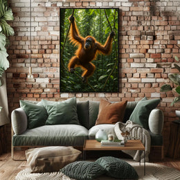 Orangutan in the Wild Poster