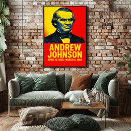 Andrew Johnson 17Th President Poster