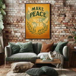 Make Peace, Not War Poster