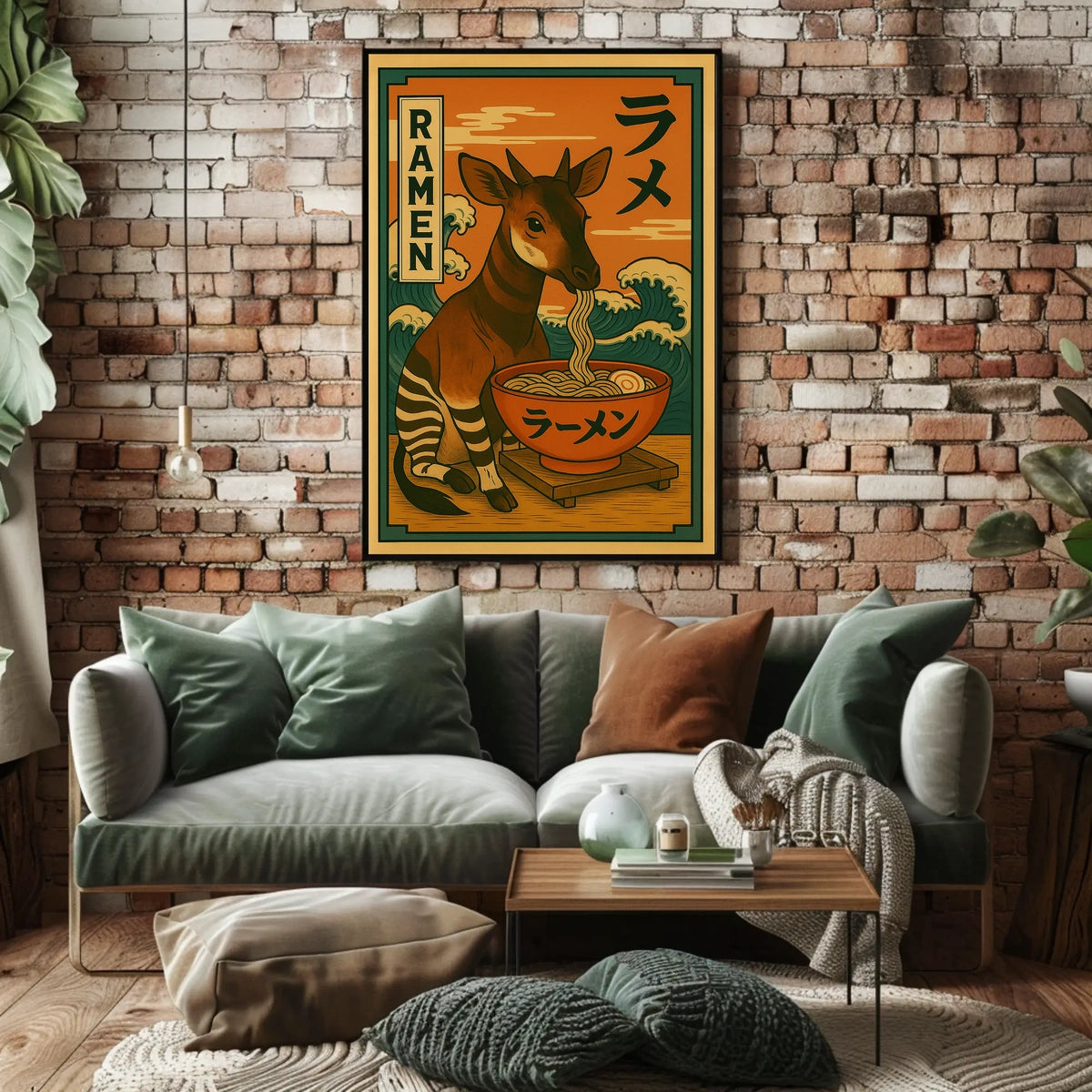 Okapi Ramen Delight Poster