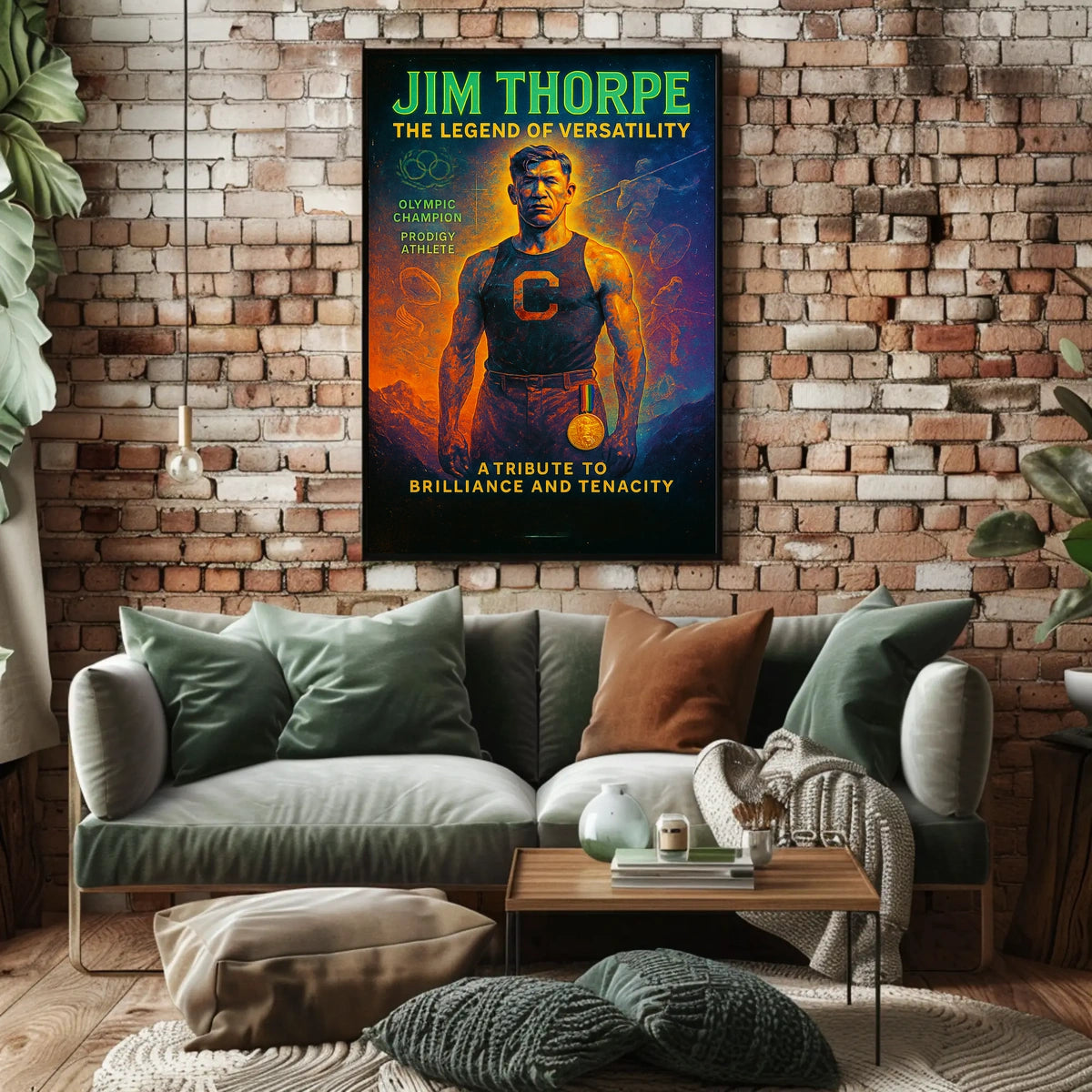 Jim Thorpe The Legend Of Versatility Poster