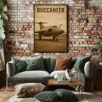 Buccaneer Aircraft Poster