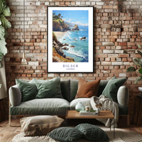 Big Sur, California Poster