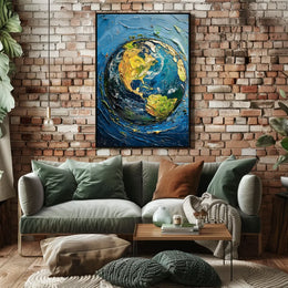 Vintage Travel Adventure Scenic Landscape Poster