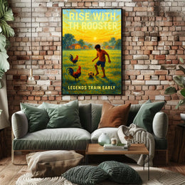 Rise with the Rooster Poster