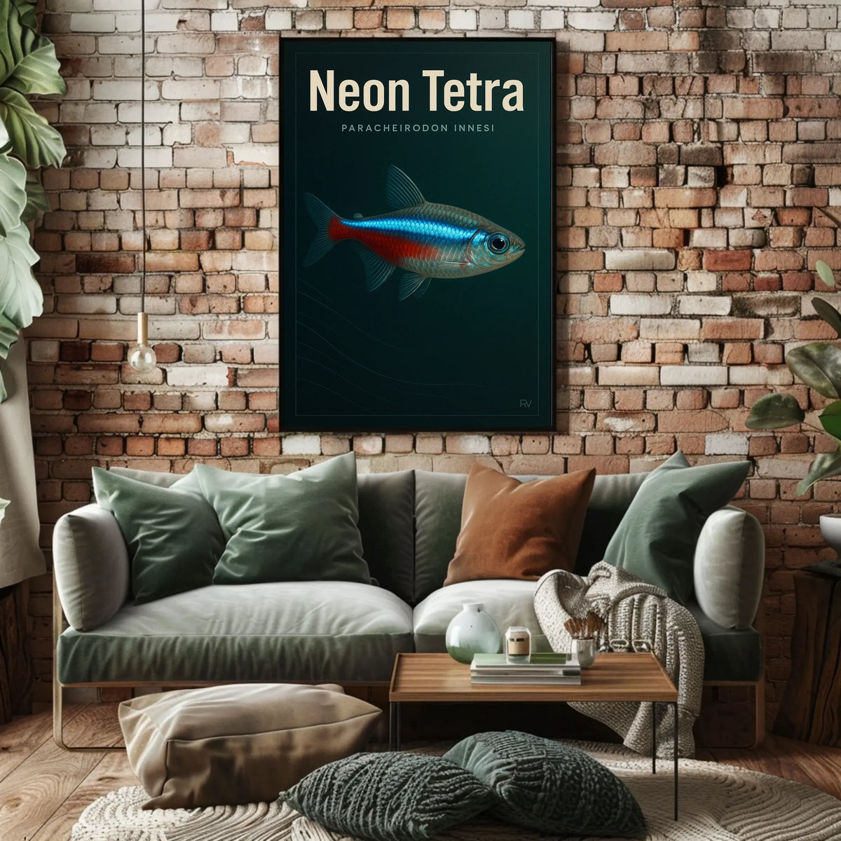 Neon Tetra Paracheirodon Innesi Poster