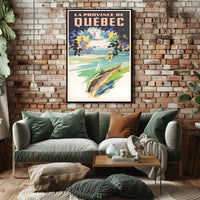 Discover QuébecS Natural Beauty Poster