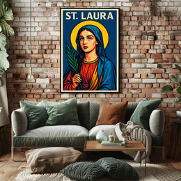 St. Laura Poster
