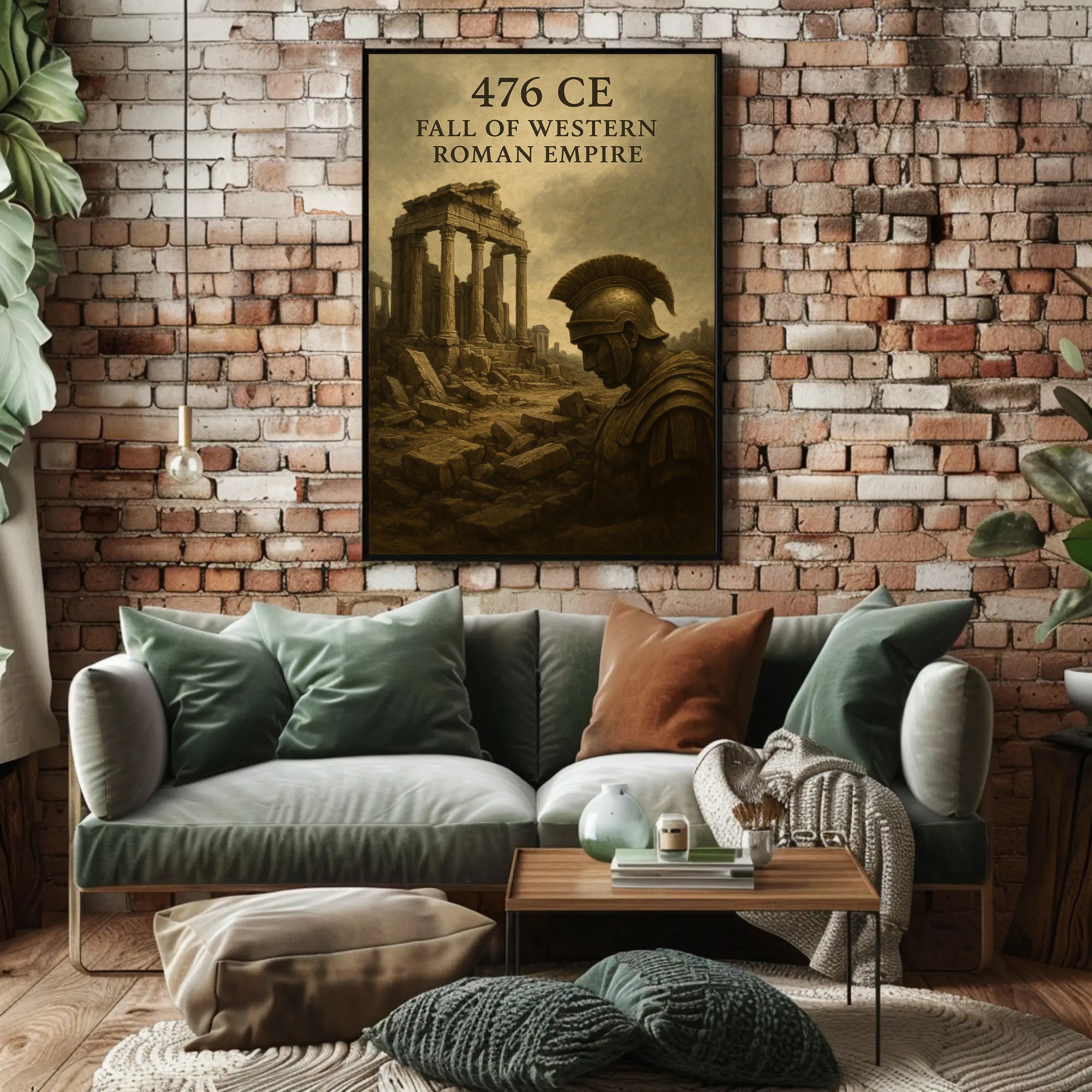 Fall of the Western Roman Empire Poster PosterGoat