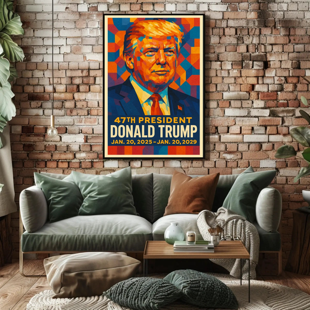 Donald Trump 47th President Poster