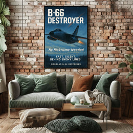 Douglas B-66 Destroyer Poster