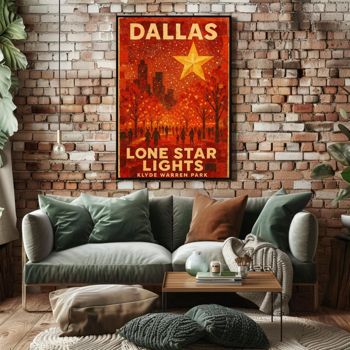 Dallas Lone Star Poster