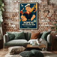 Popeye 1929 Art Poster POP-31