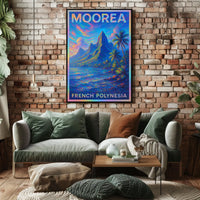 Moorea French Polynesia Poster