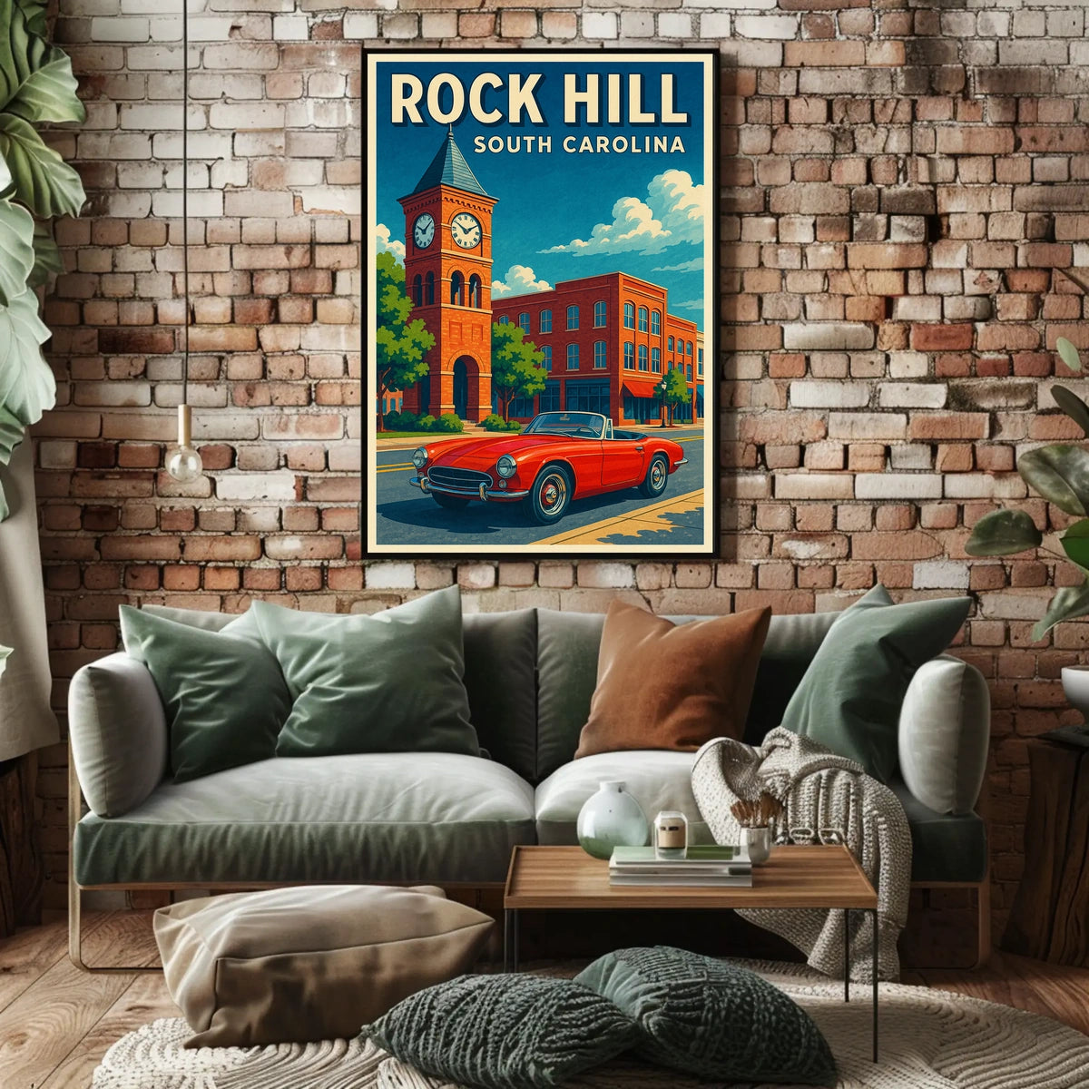 Rock Hill, South Carolina Poster