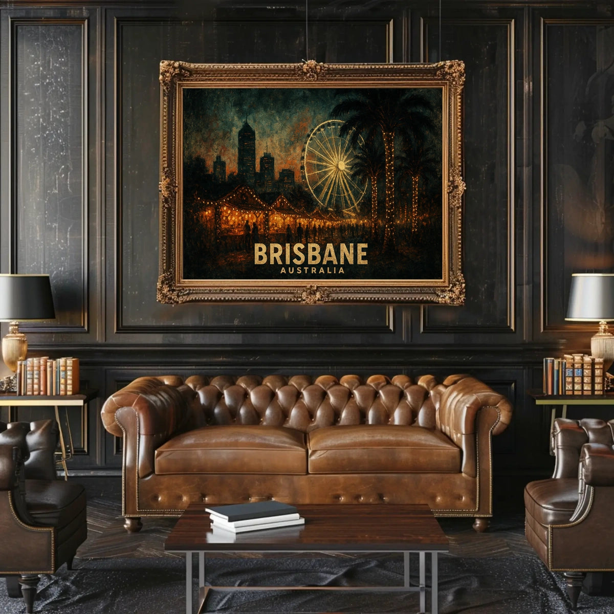 Brisbane Nights Poster