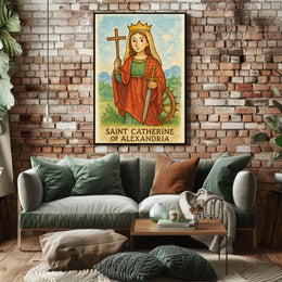 Saint Catherine of Alexandria Poster