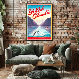 Discover British Columbia Poster