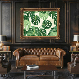 Tropical Foliage Bliss Poster