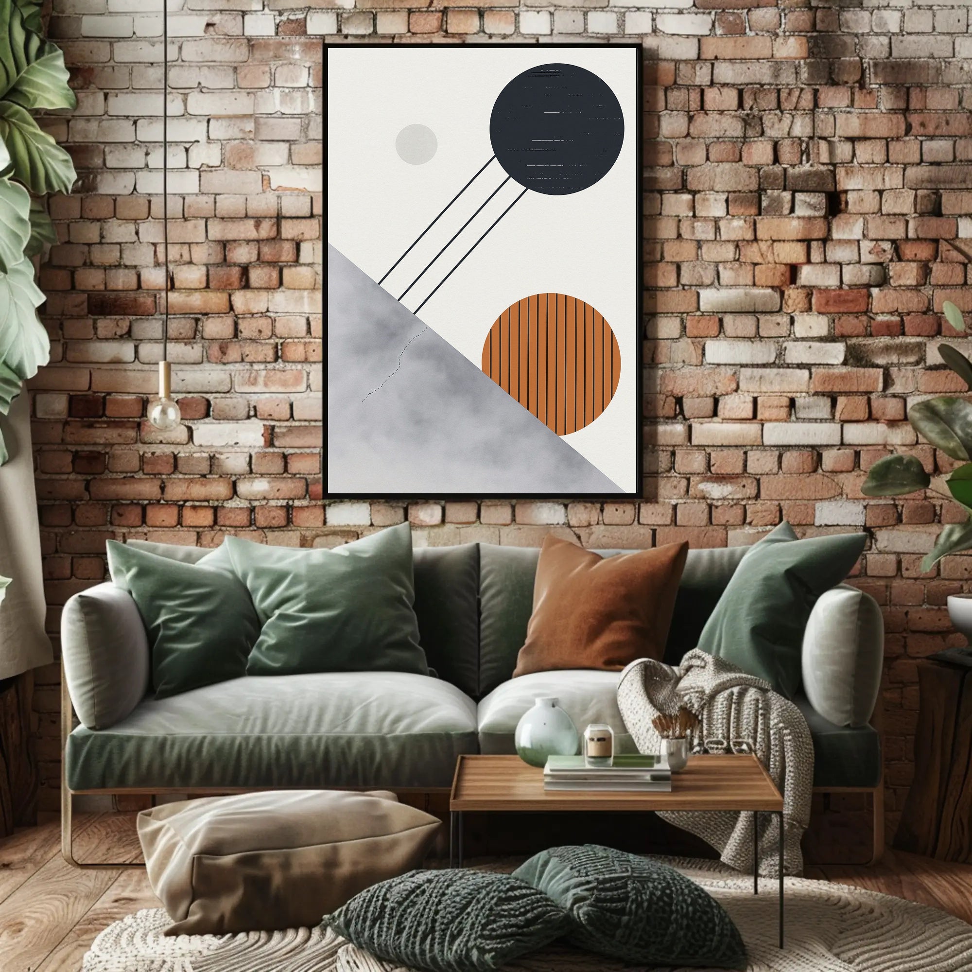 Geometric Harmony Poster PosterGoat