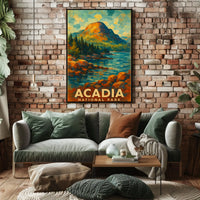 Acadia National Park Poster
