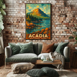 Acadia National Park Poster