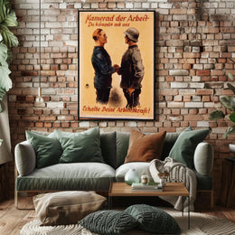Unity in Labor Poster PosterGoat