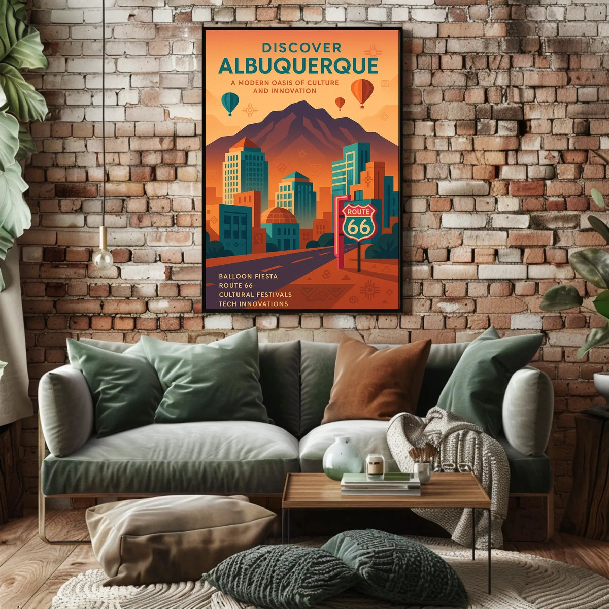 Discover Albuquerque Poster