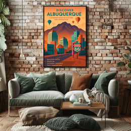 Discover Albuquerque Poster
