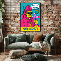 Pope Leo Xiv Poster