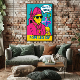 Pope Leo Xiv Poster