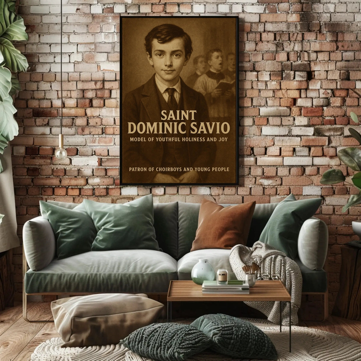 Saint Dominic Savio Model Of Youthful Poster