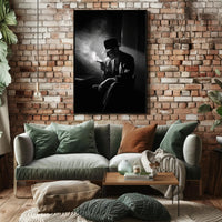 Noir Reflection Poster