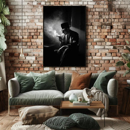 Noir Reflection Poster